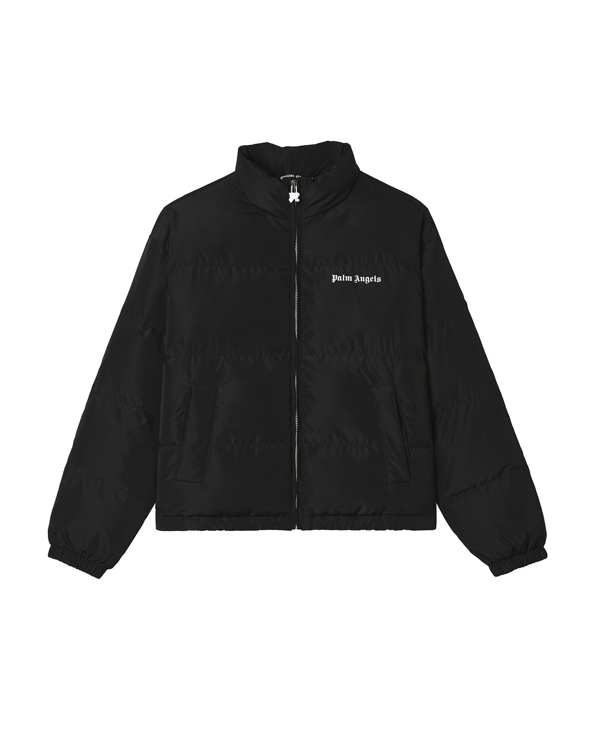 Stand collar puffer jacket