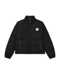 Quilted down jacket