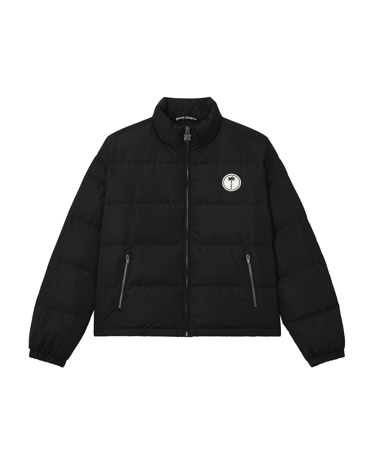 Quilted down jacket