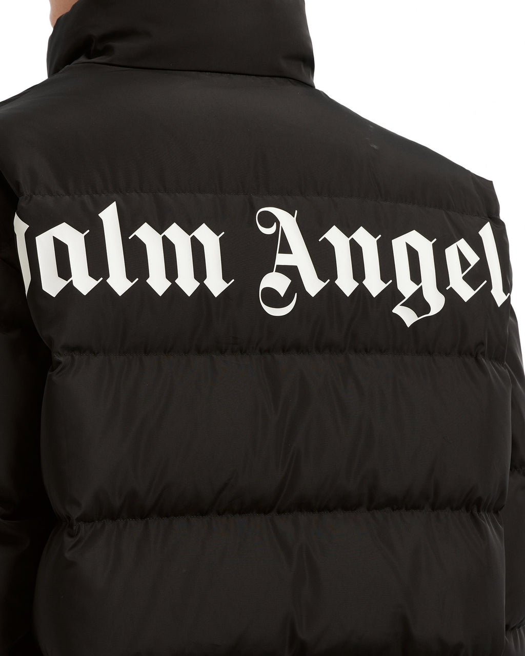 Quilted down jacket