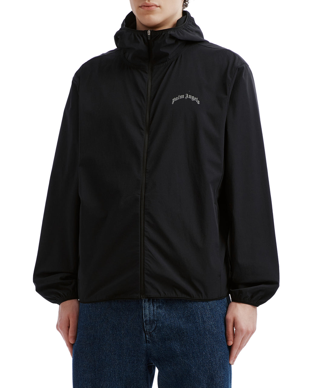Zip hooded jacket