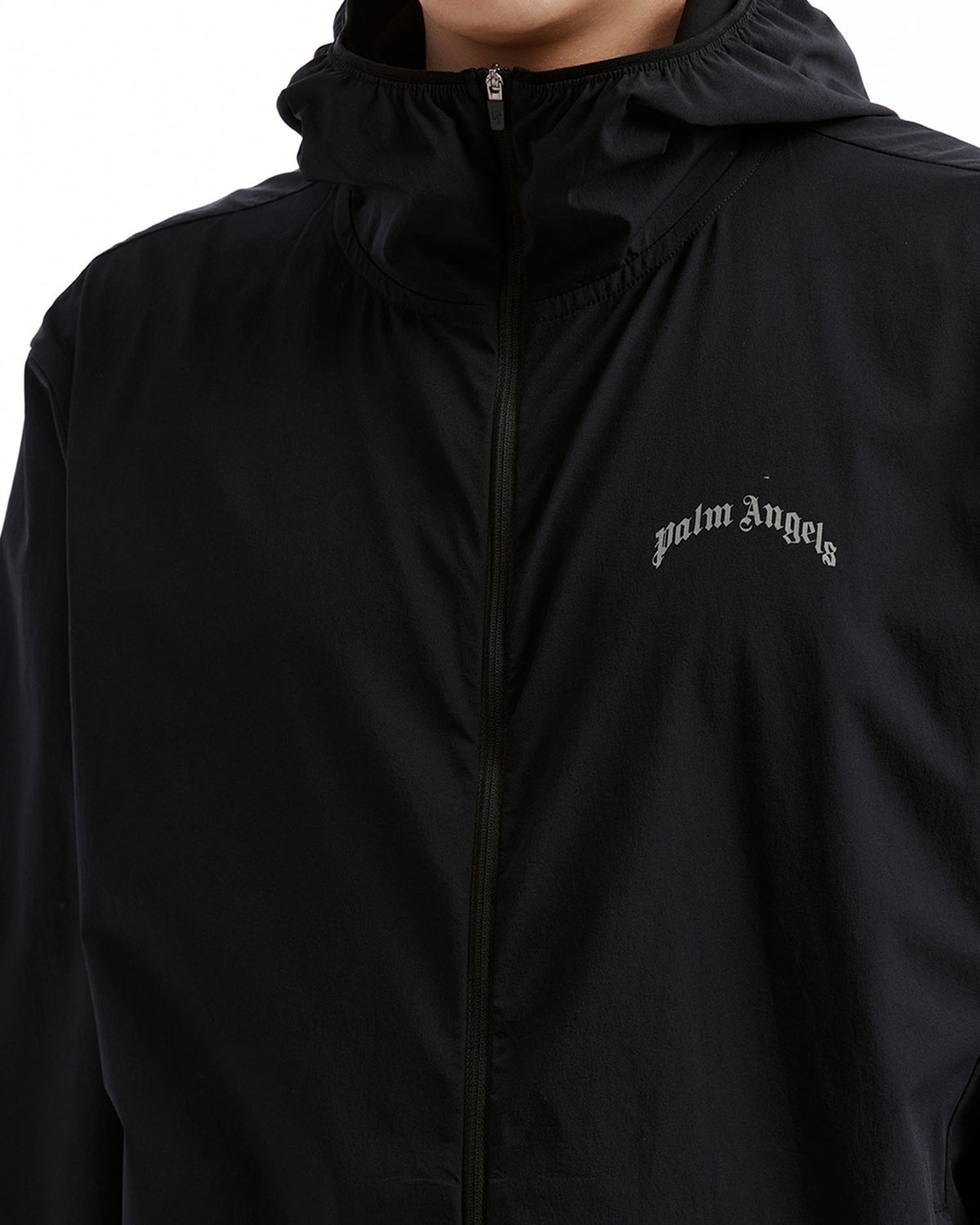 Zip hooded jacket