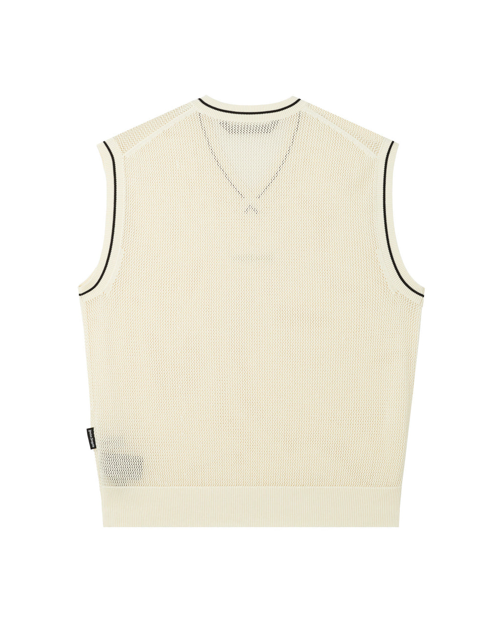 V-neck knit vest