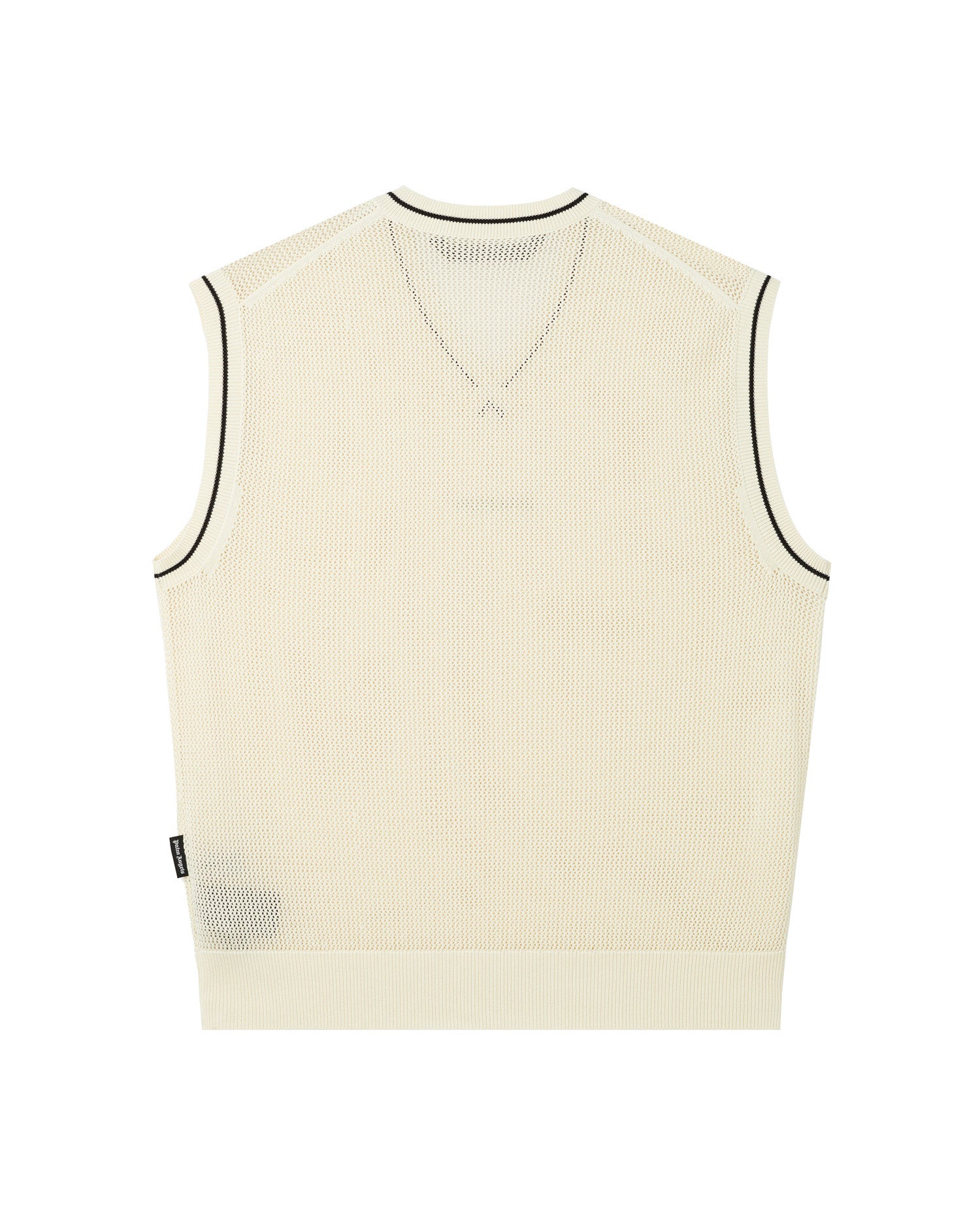 V-neck knit vest