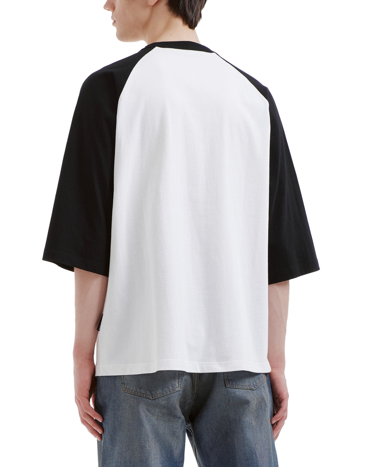 Graphic raglan tee