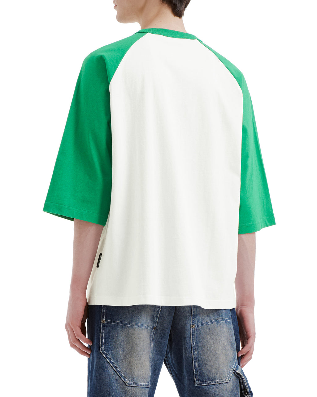 Graphic raglan tee