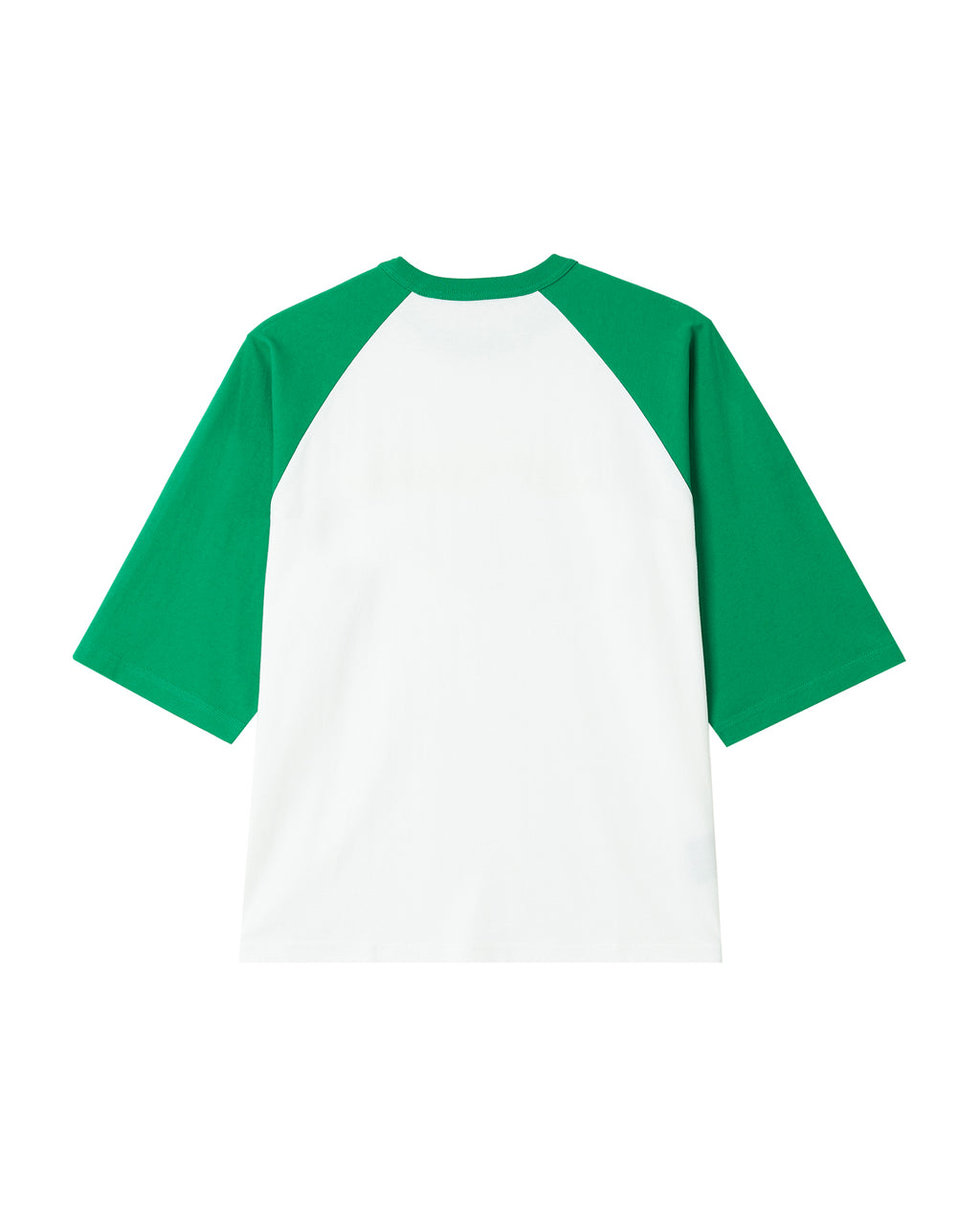 Graphic raglan tee