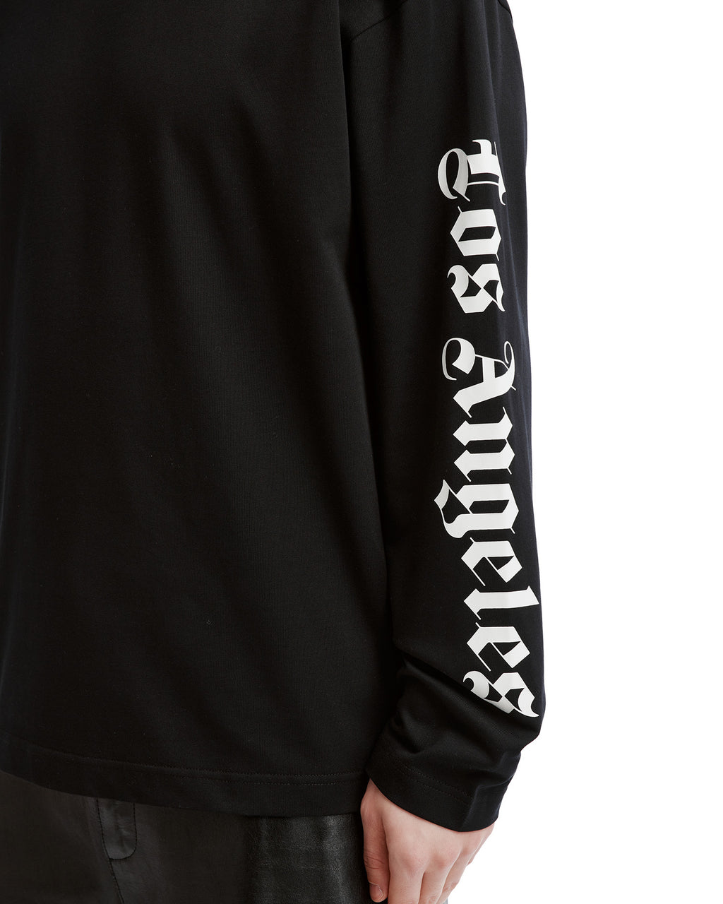 Long sleeve crew neck tee