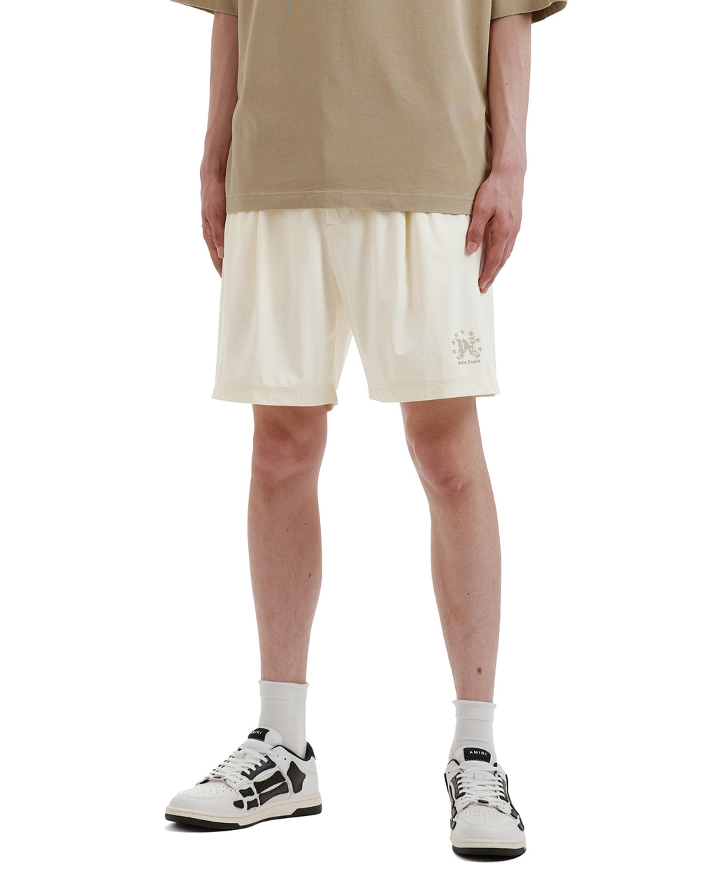 Pleated shorts