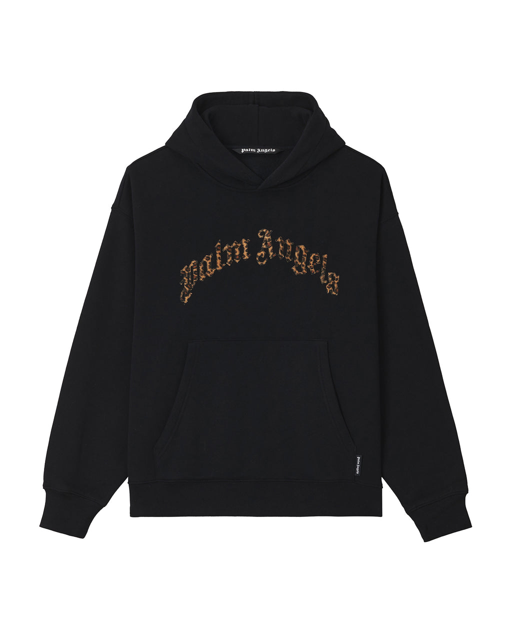 Curved logo hoodie