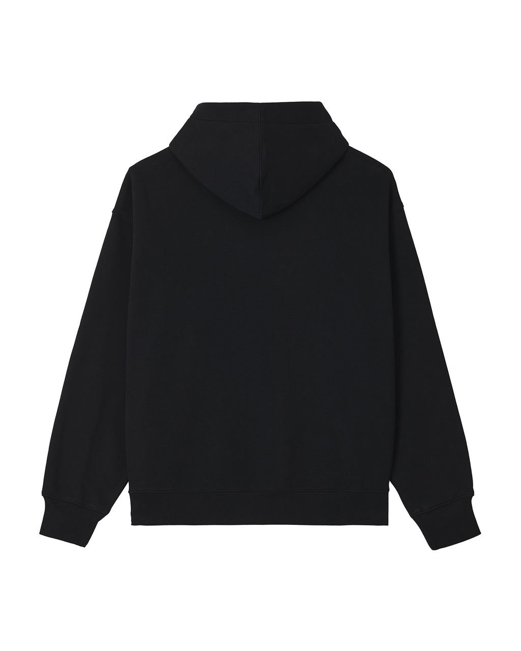 Curved logo hoodie