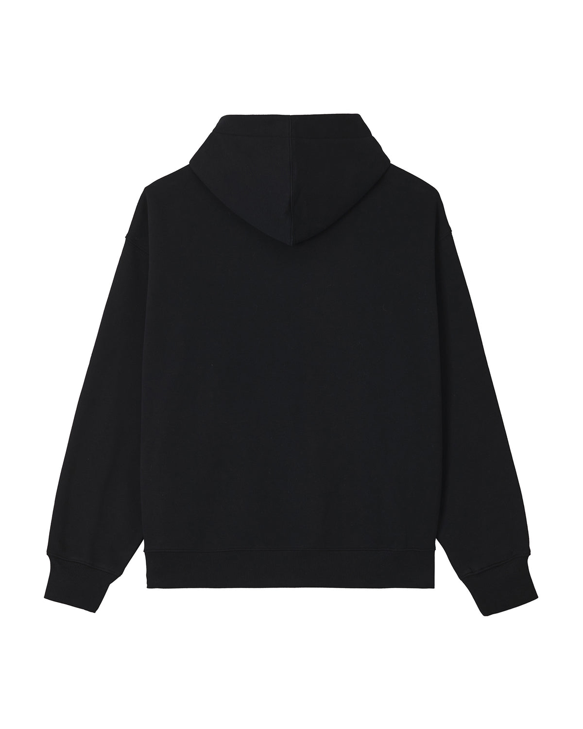 Curved logo hoodie