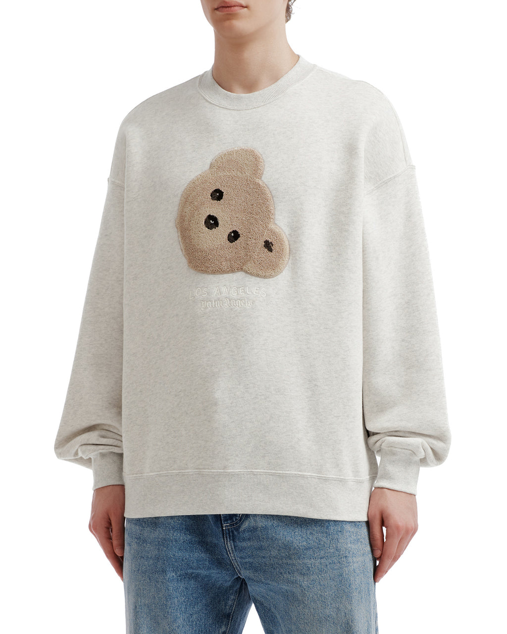 Graphic crew neck sweatshirt
