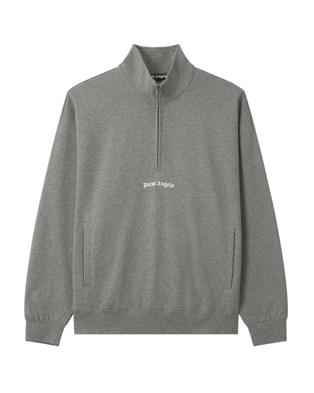Logo half-zip sweatshirt