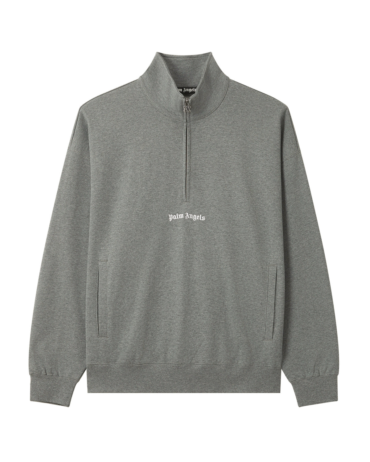 Logo half-zip sweatshirt