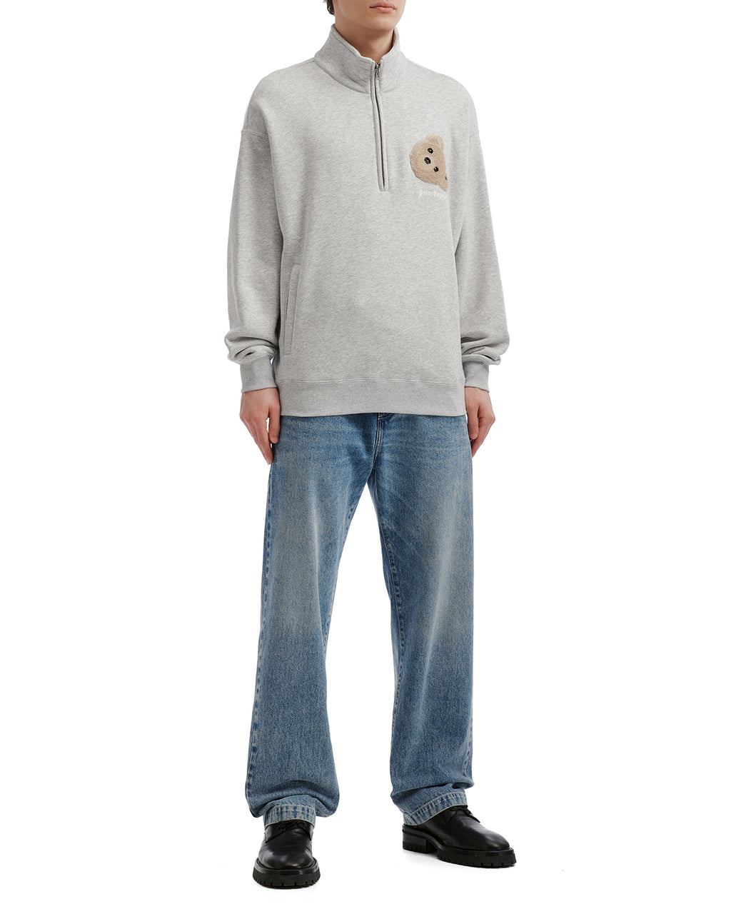Half-zip sweatshirt