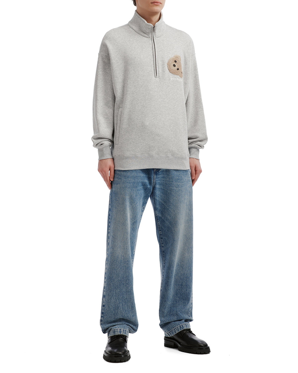 Half-zip sweatshirt
