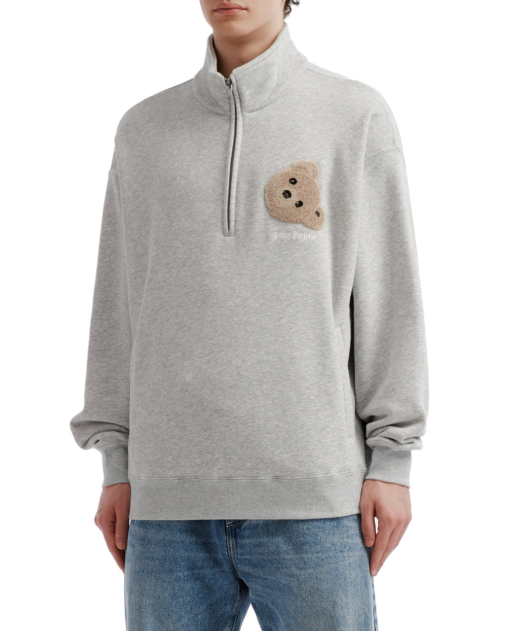 Half-zip sweatshirt