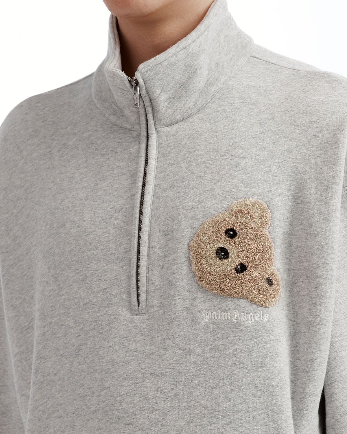 Half-zip sweatshirt
