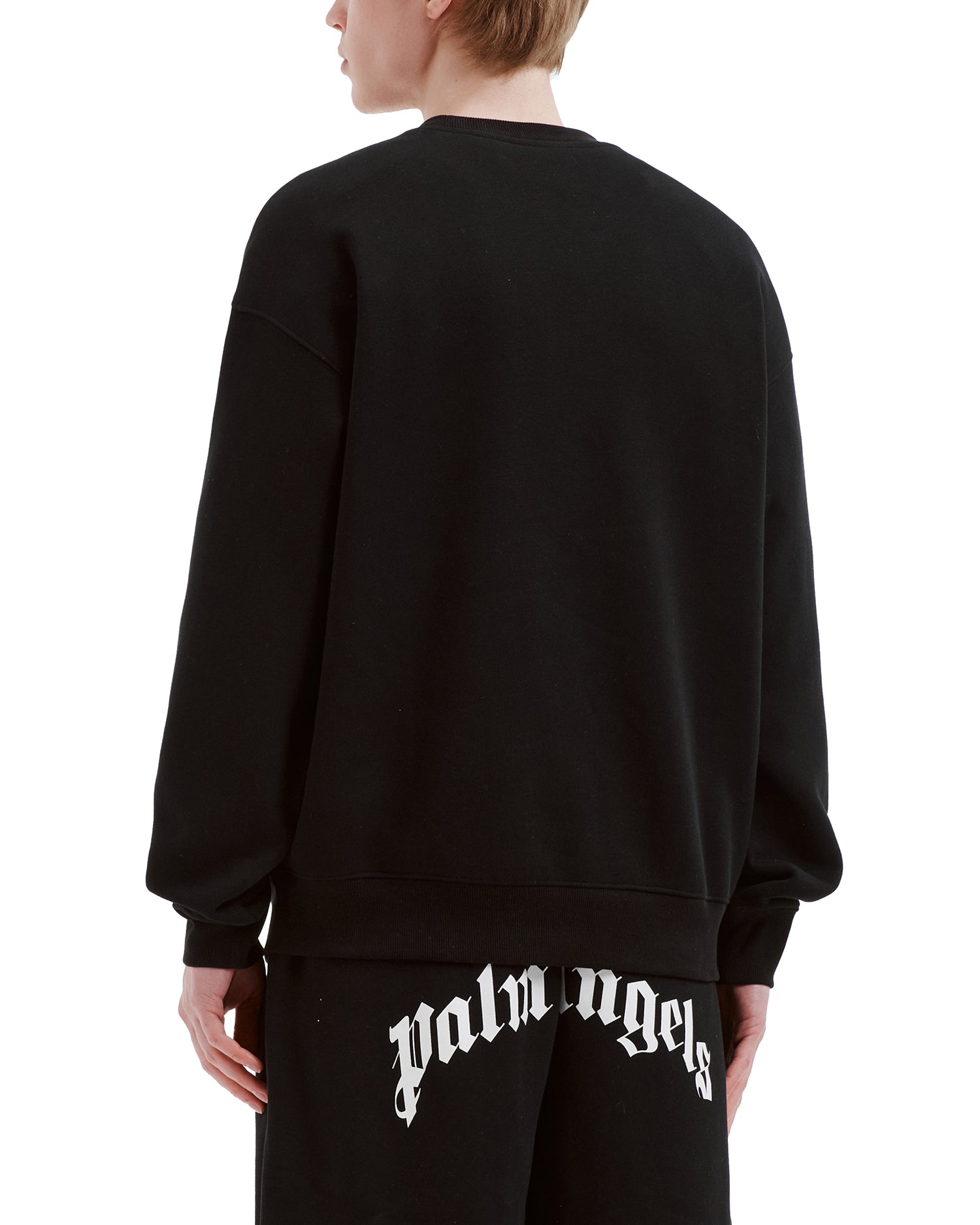 Puff print logo sweatshirt