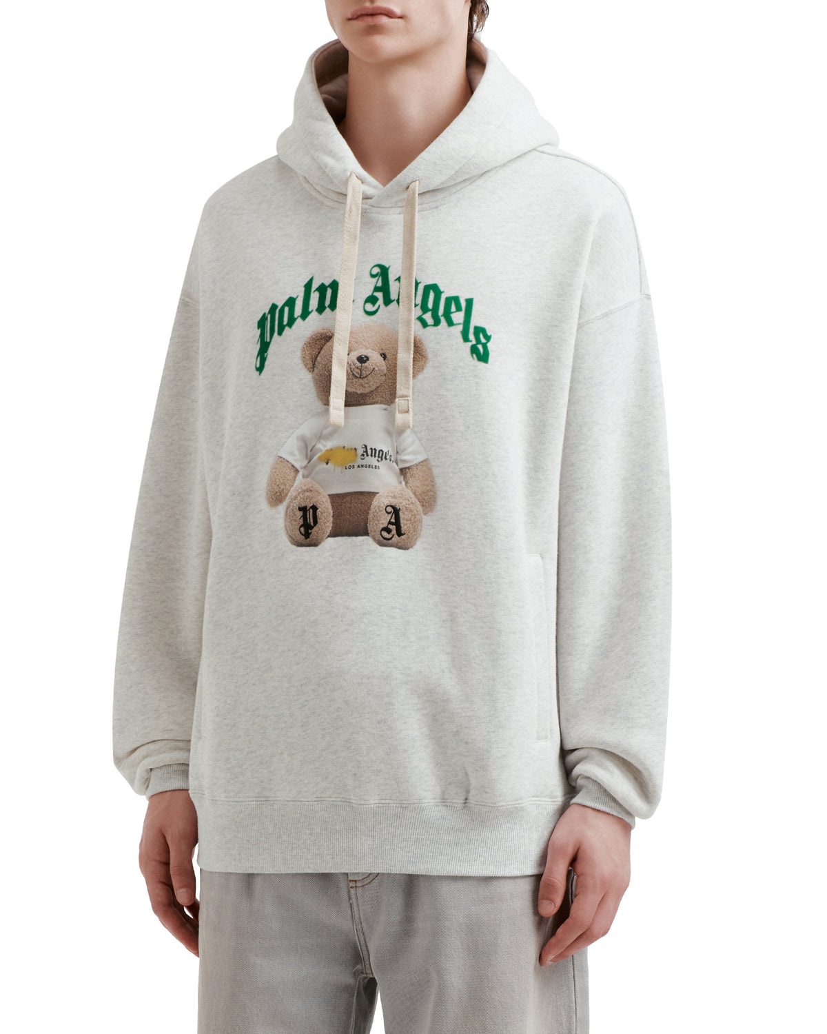 Bear print hoodie