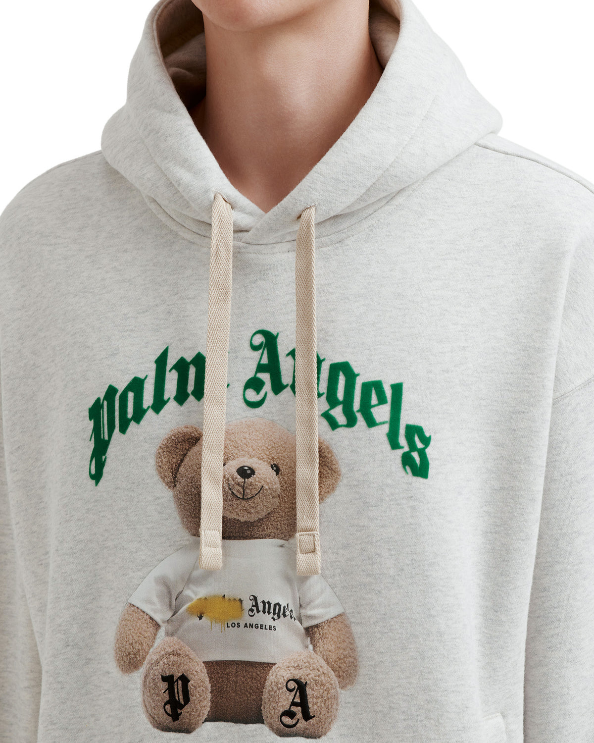 Bear print hoodie