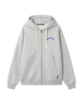Zip through hoodie
