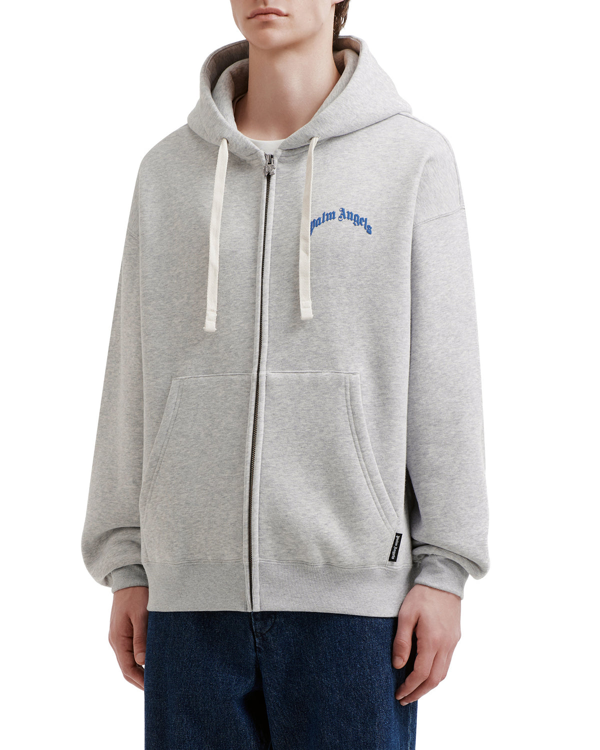 Zip through hoodie