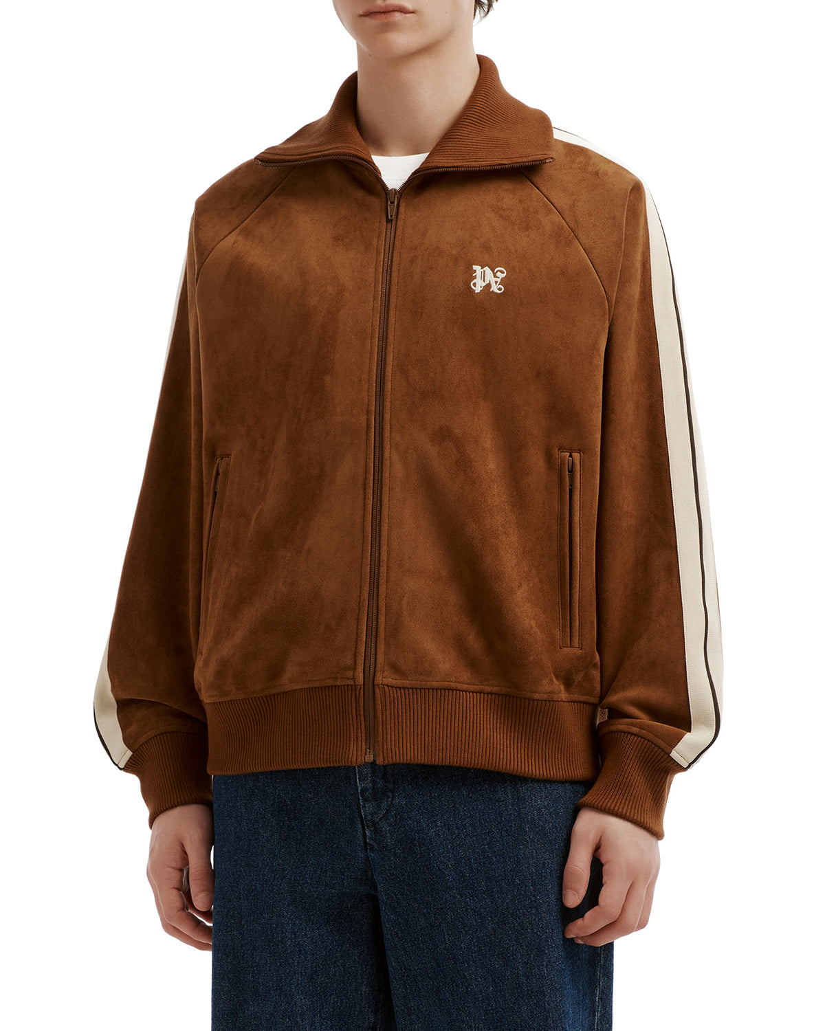 Turtleneck track jacket