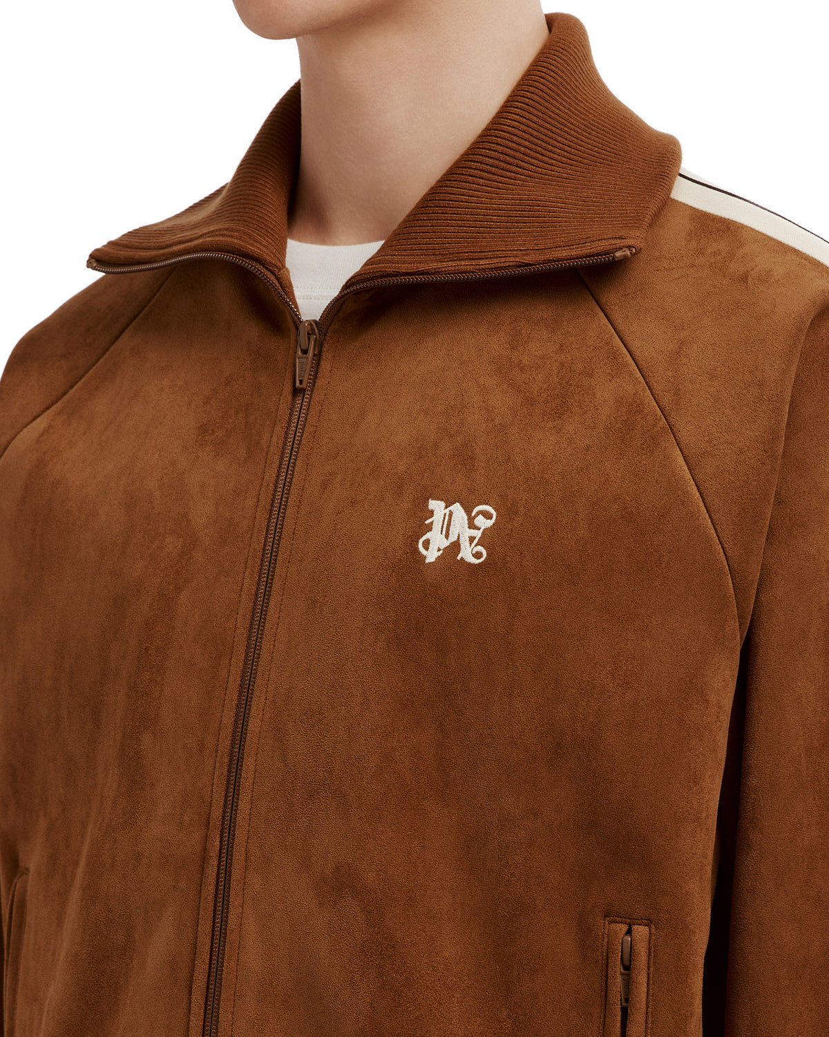 Turtleneck track jacket