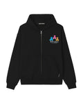 Zip-up hoodie