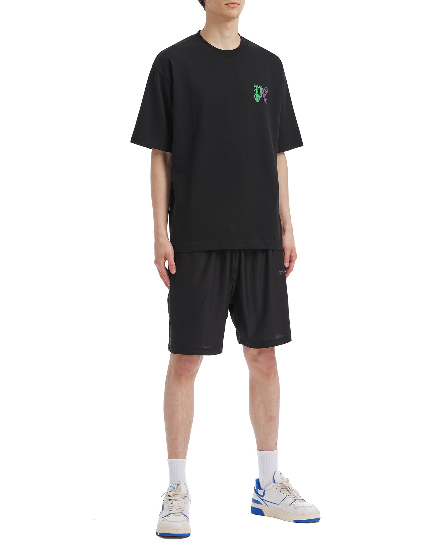 Multicolour logo tee