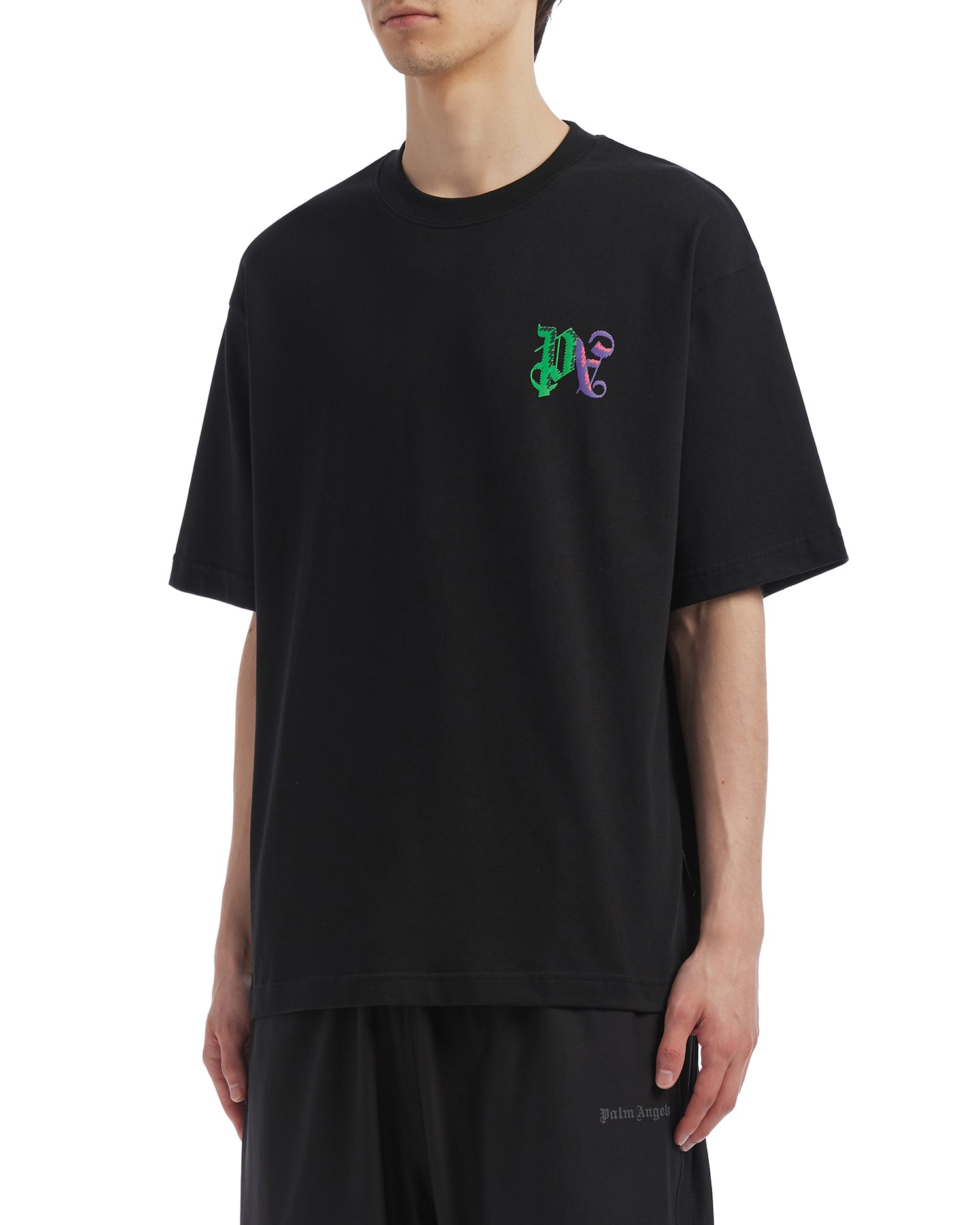 Multicolour logo tee