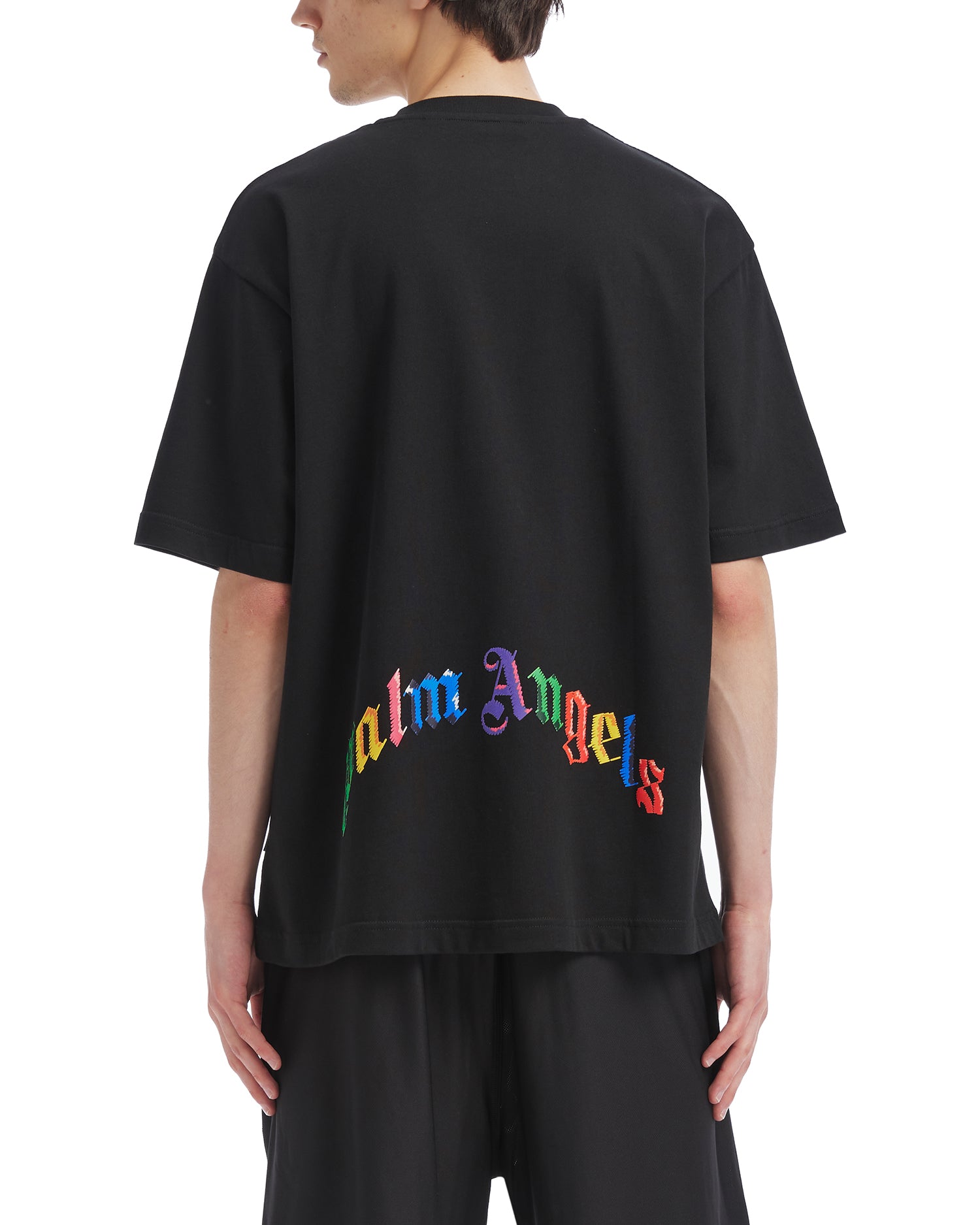 Multicolour logo tee