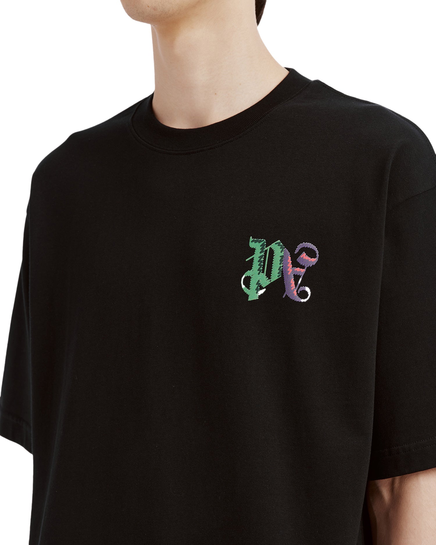 Multicolour logo tee
