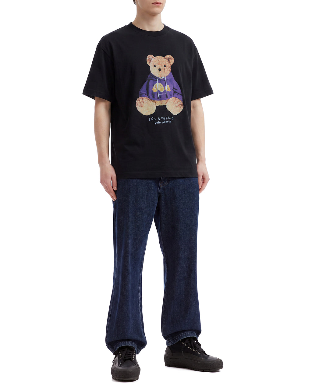 Bear print tee