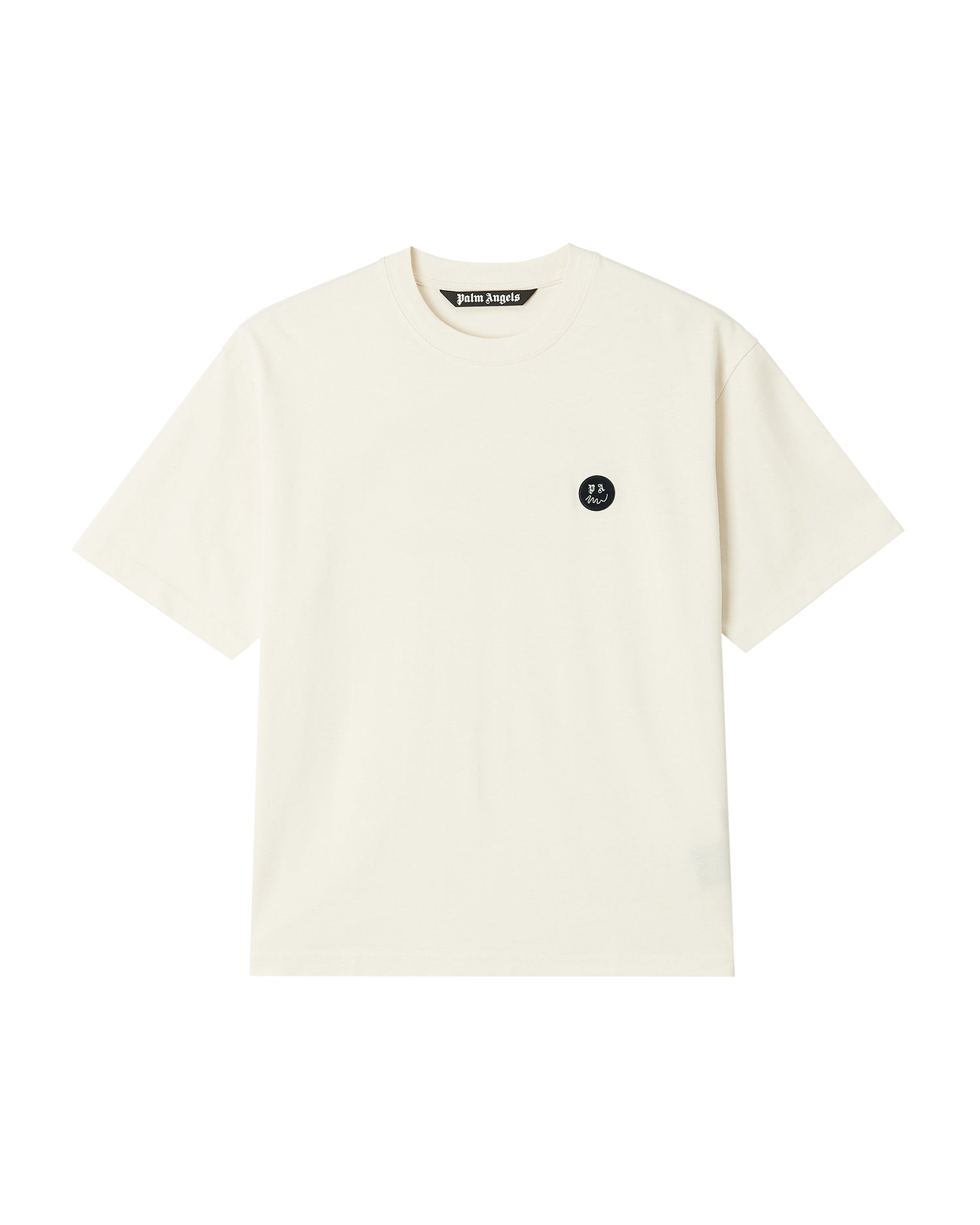 Smile face patch tee