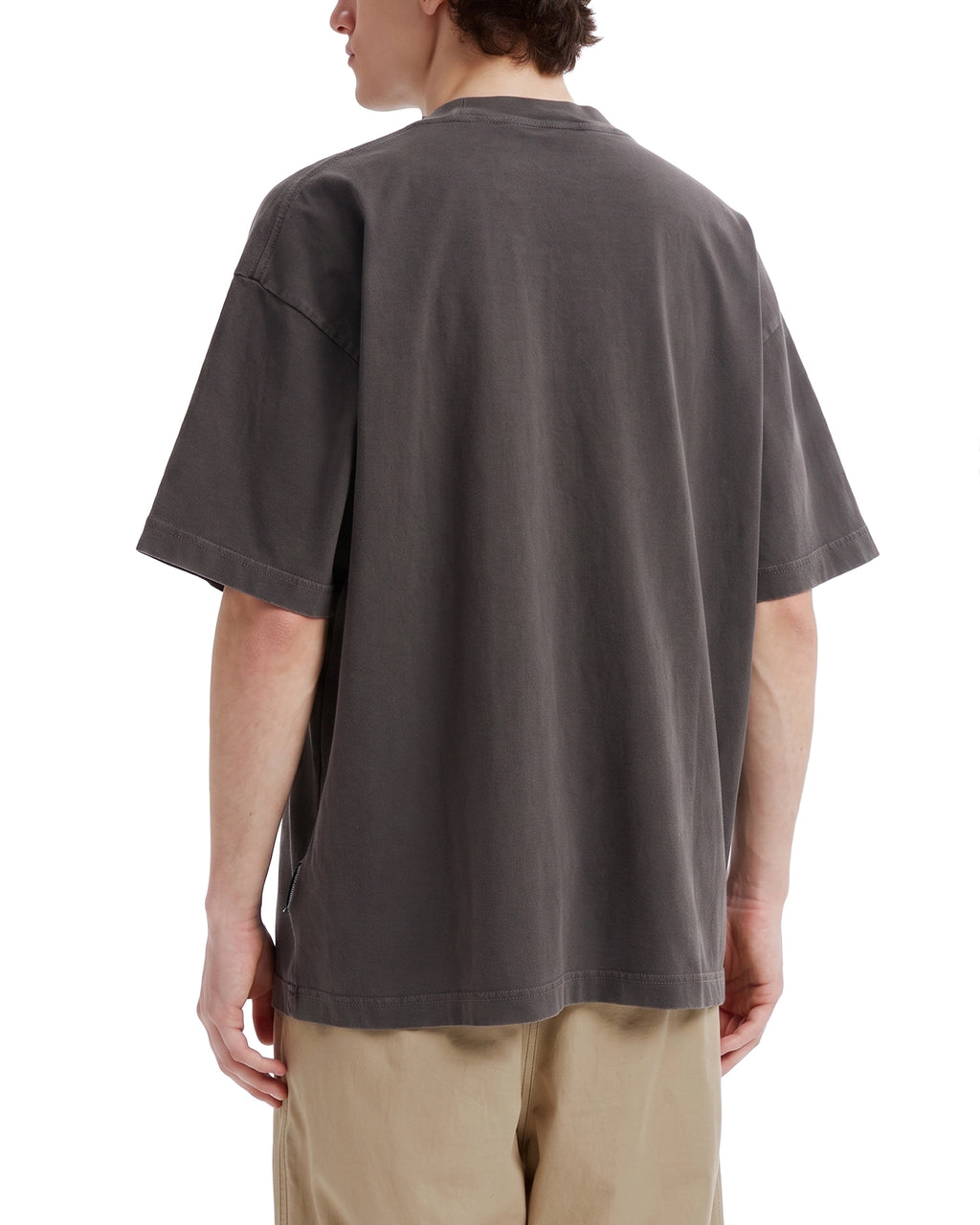 Curved logo tee