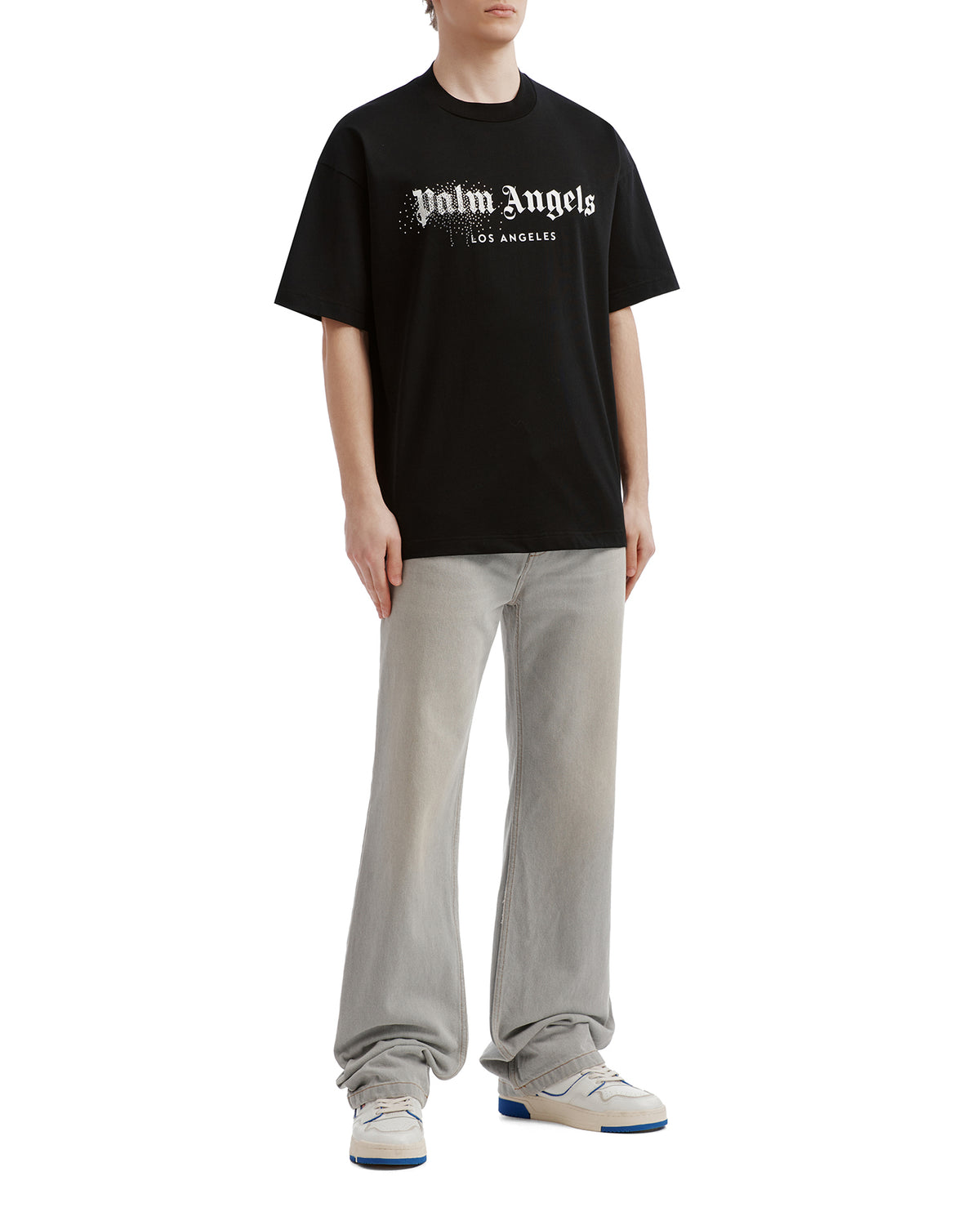 Logo print tee