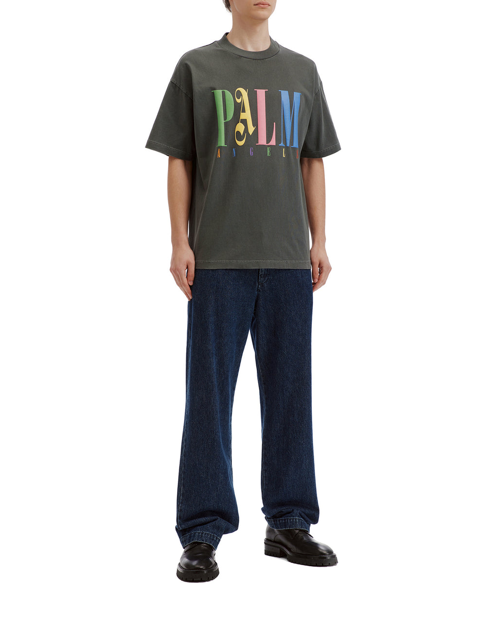Multicolour logo tee