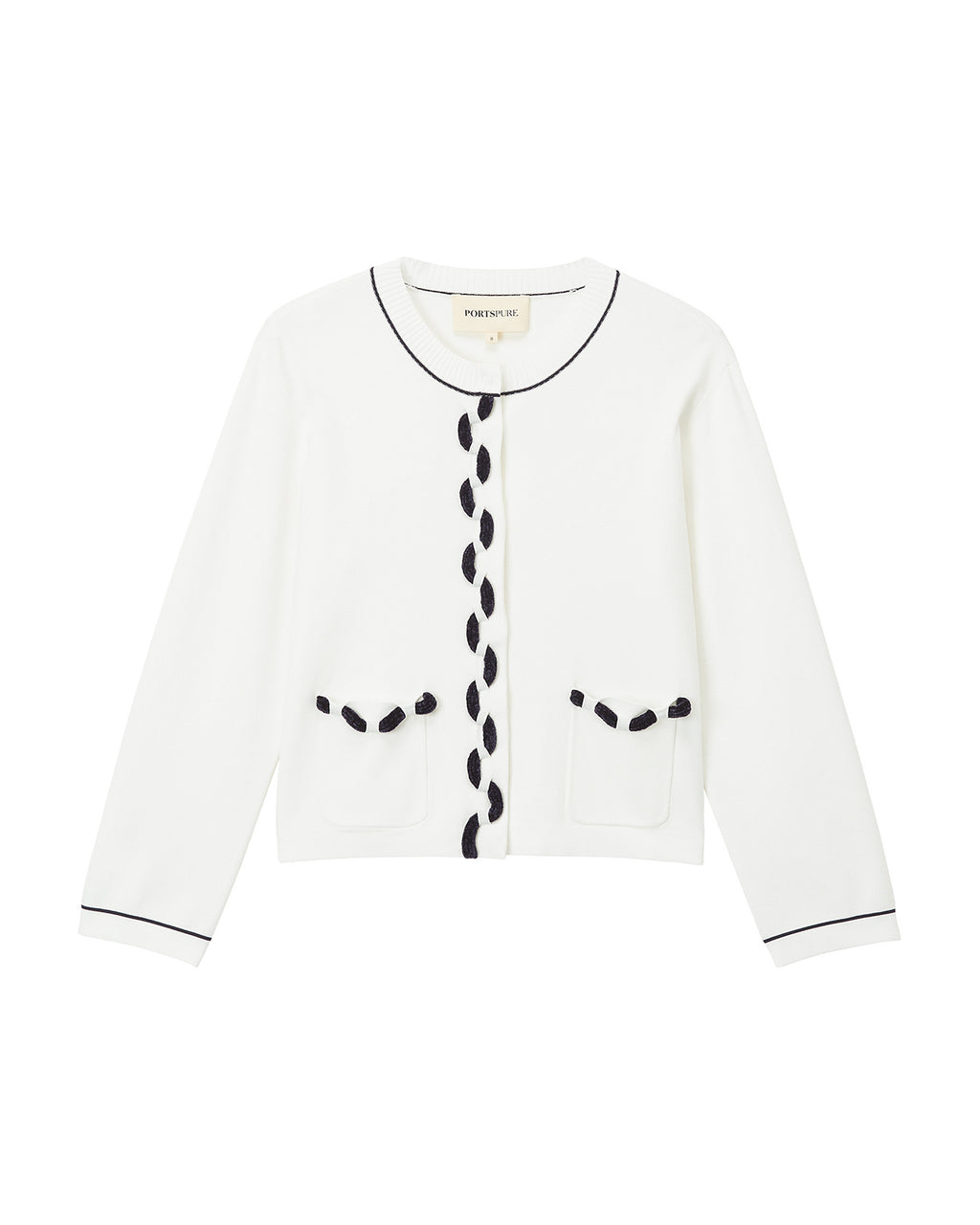 Embroidered cardigan