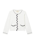 Embroidered cardigan