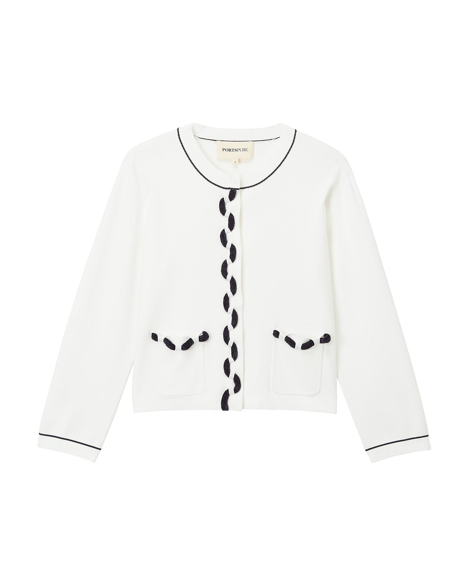 Embroidered cardigan