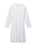 Pleated shirt dress