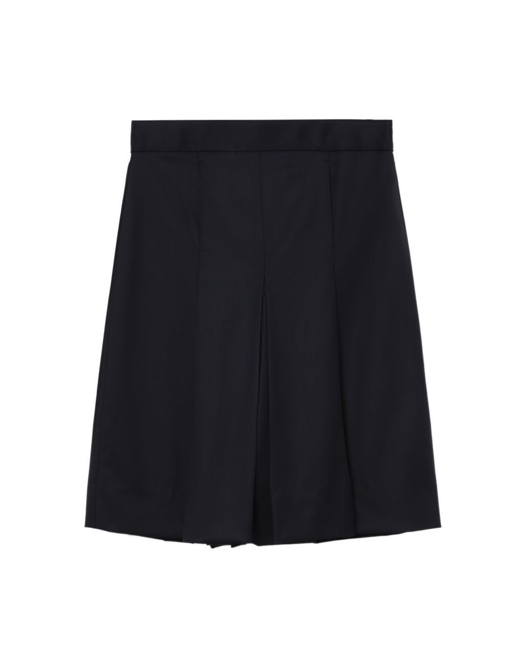 Pleated shorts