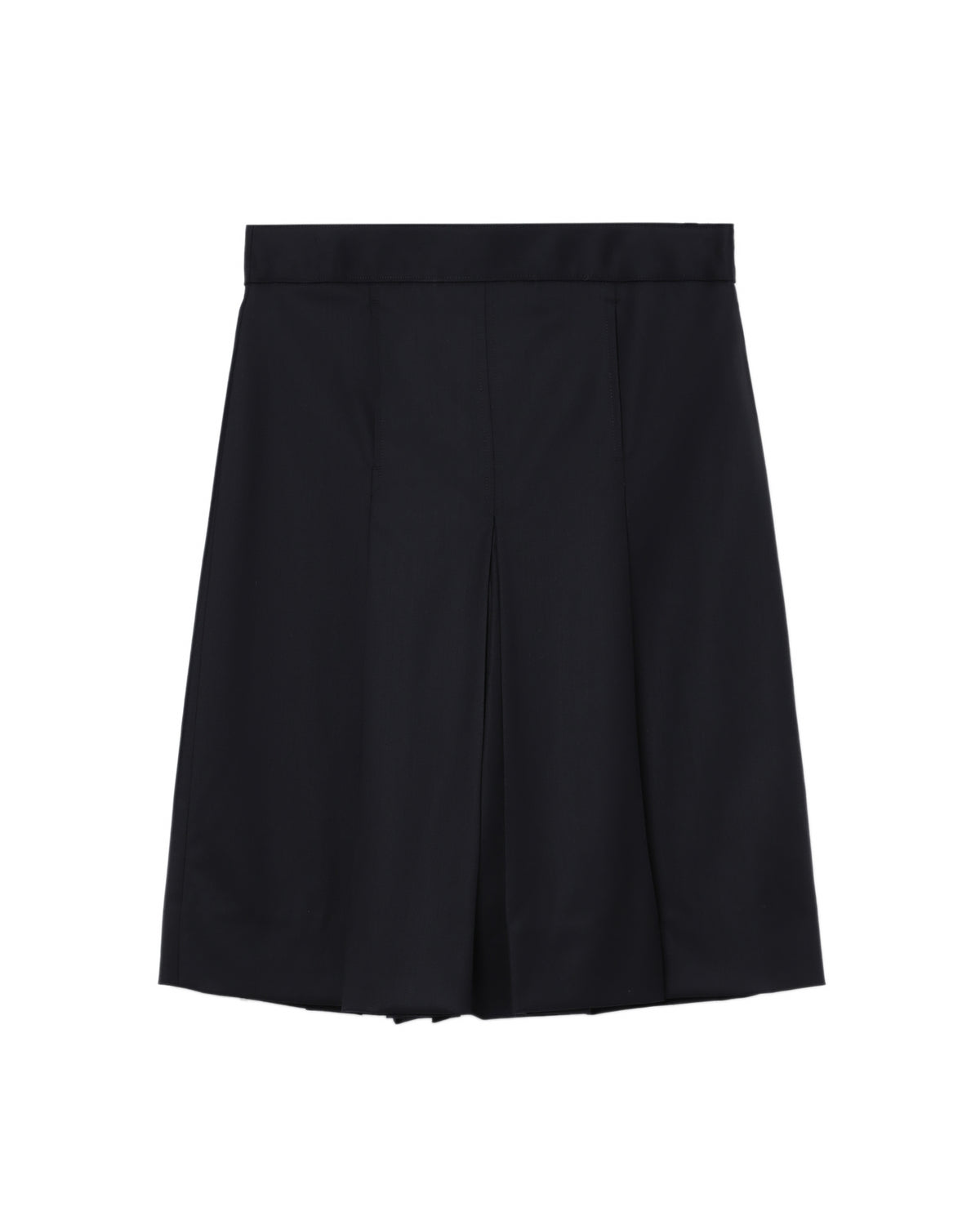 Pleated shorts