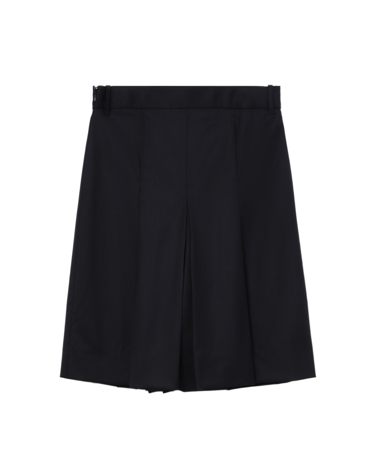 Pleated shorts
