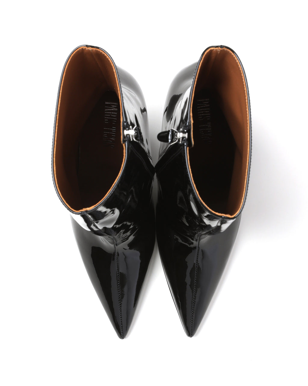 Lidia patent ankle boots 105