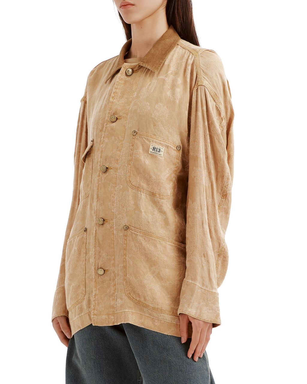 Buttoned jacket