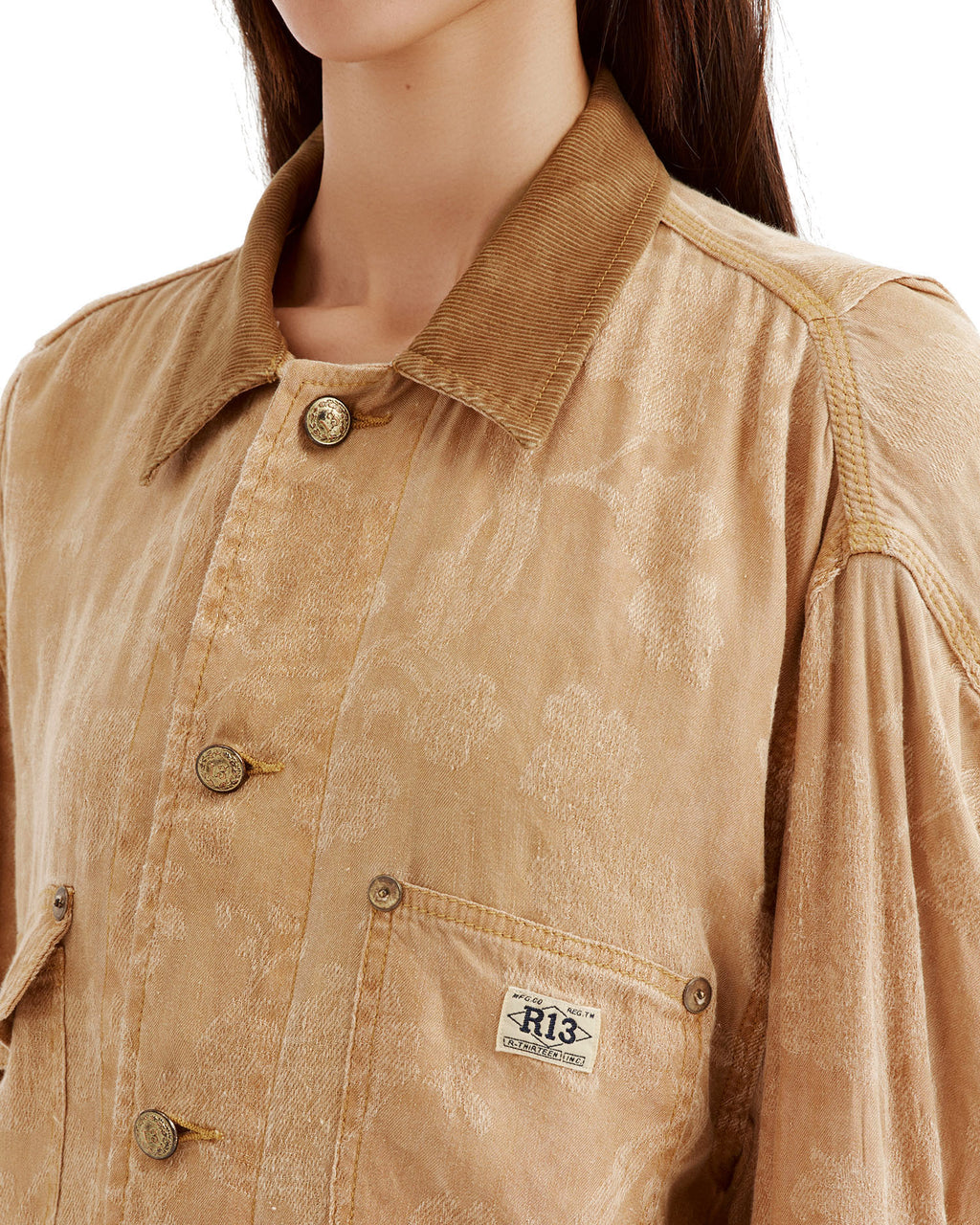 Buttoned jacket